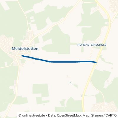 Schulstraße Hohenstein Meidelstetten 
