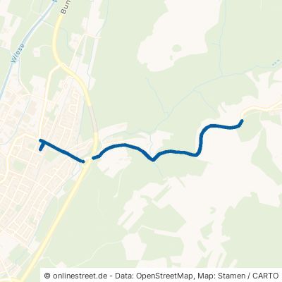 Kürnberger Straße Schopfheim Fahrnau 