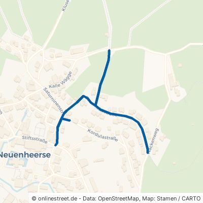 Gemmekestraße Bad Driburg Neuenheerse 