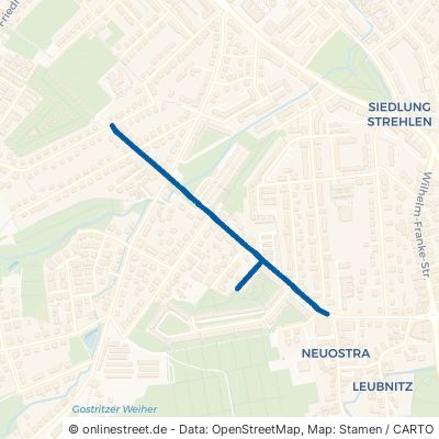 Zschertnitzer Straße Dresden Leubnitz-Neuostra 