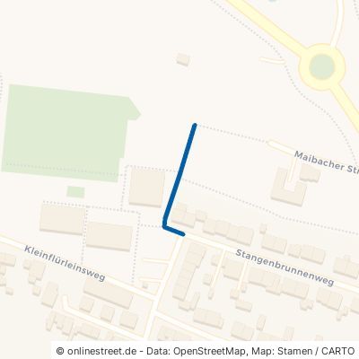 Unterer Kleinflürleinsweg Schweinfurt Gartenstadt 