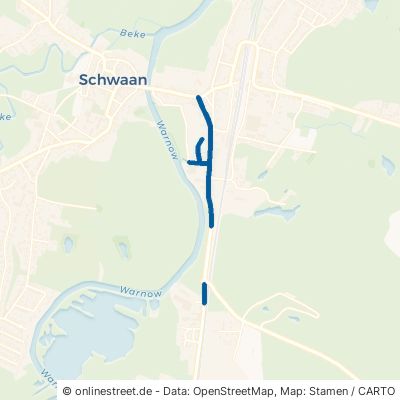 Güstrower Straße Schwaan 