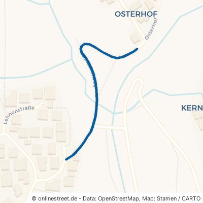 Osterhofweg Remshalden Grunbach 