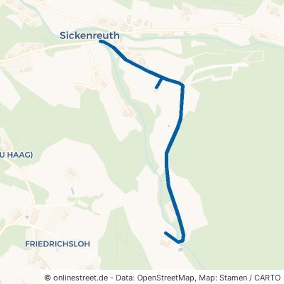 Geräumweg Goldkronach Sickenreuth 