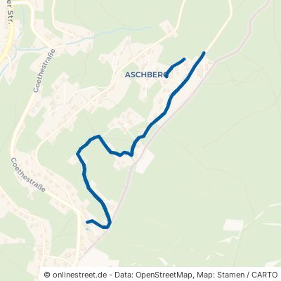 Grenzweg Klingenthal Aschberg 