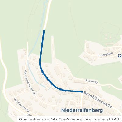 Schmittener Straße Schmitten Niederreifenberg 