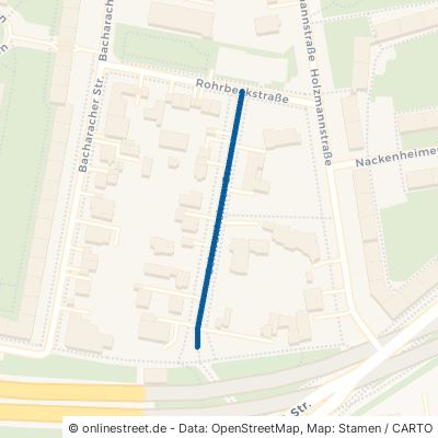 Schwanheimer Straße Berlin Tempelhof 