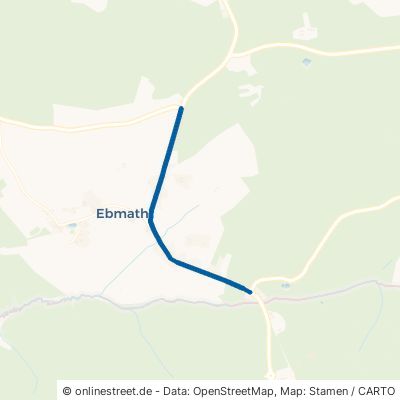 Roßbacher Straße Eichigt Ebmath 