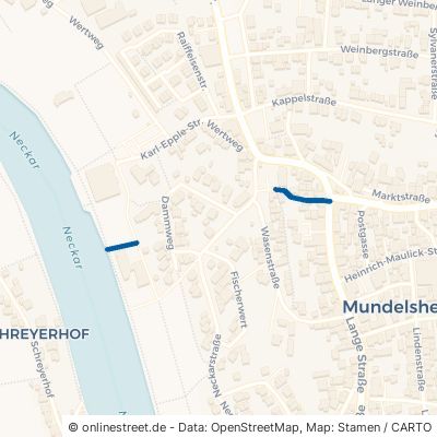Fährweg Mundelsheim 