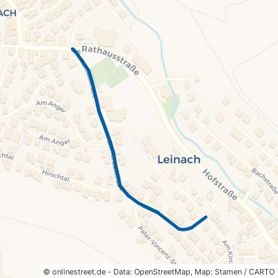 Burkardusstraße Leinach Unterleinach 