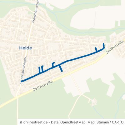 Hüttenweg Siegburg Heide 
