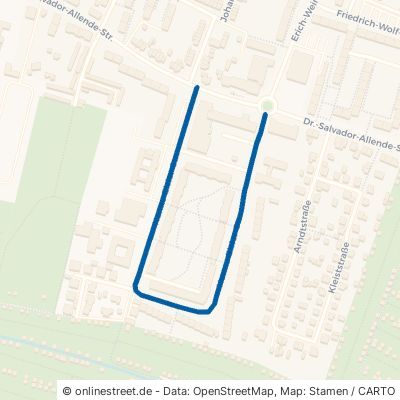 Hanns-Eisler-Straße - Hannsa Eislerowa Bautzen Nadelwitz 