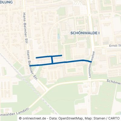 Heinrich-Hertz-Straße Greifswald Schönwalde I 