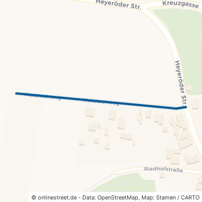 Metzlochweg Vogtei Oberdorla 