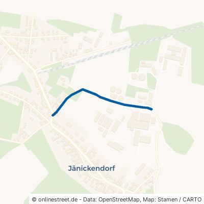 Gottower Weg Nuthe-Urstromtal Jänickendorf 
