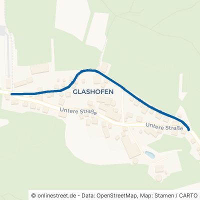 Obere Straße Oberrot Glashofen 