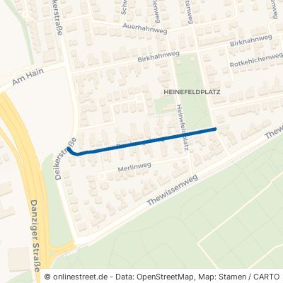 Brachvogelweg Düsseldorf Unterrath 