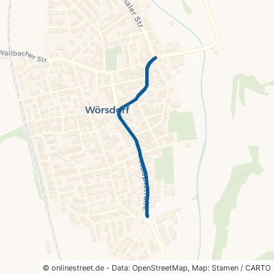Hauptstraße Idstein Wörsdorf 