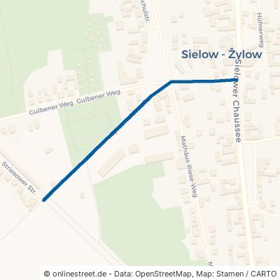 Spreewaldstraße Cottbus Sielow 