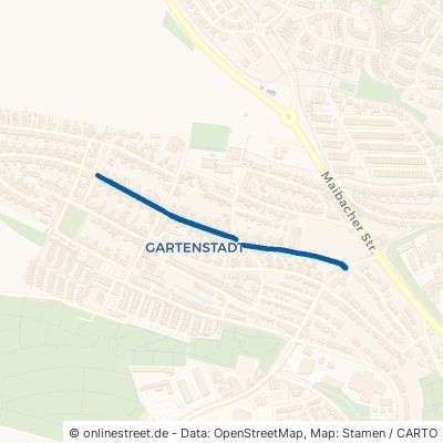 Wilhelm-Bechert-Straße Schweinfurt Gartenstadt 