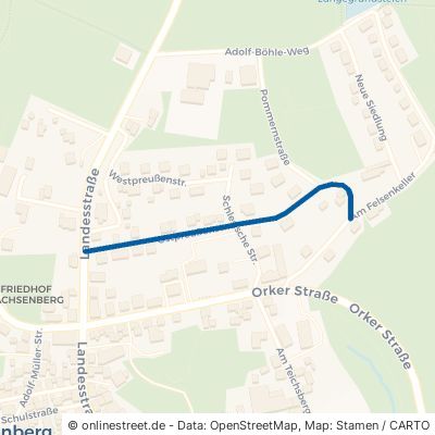 Ostpreußenstraße Lichtenfels Sachsenberg 