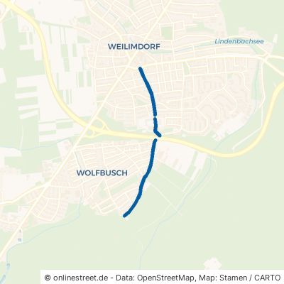 Köstlinstraße 70499 Stuttgart Wolfbusch Weilimdorf