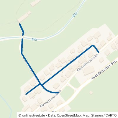 Otto-Burger-Straße Elzach Oberprechtal 