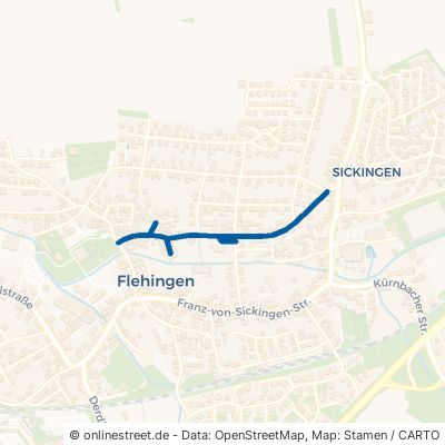 Samuel-Friedrich-Sauter-Straße Oberderdingen Flehingen 