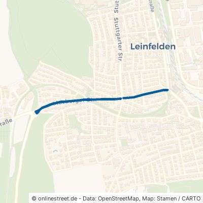 Musberger Straße Leinfelden-Echterdingen Leinfelden 