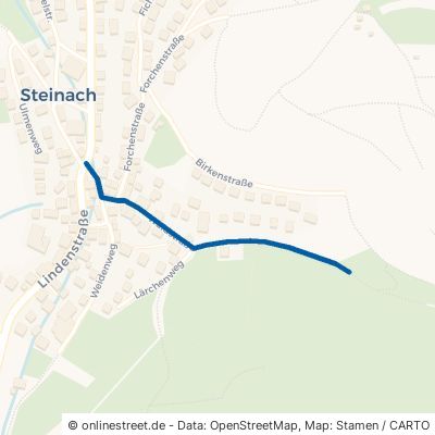 Waldstraße Berglen Steinach 