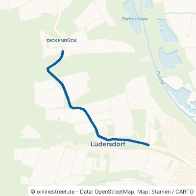 Dickenrücker Straße Bebra Lüdersdorf 