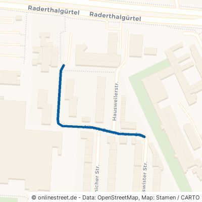 Albert-Schweitzer-Straße Köln Raderthal 
