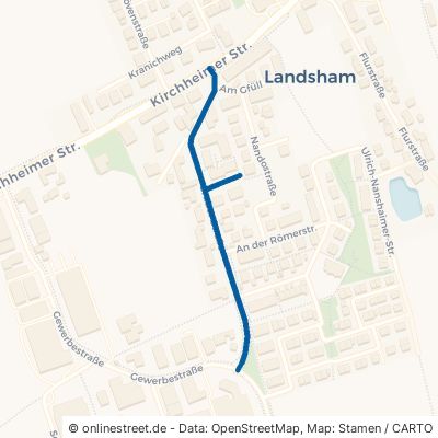 Gruber Straße Pliening Landsham 