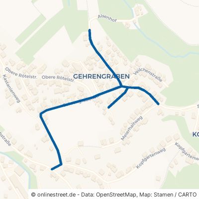 Gehrengrabenstraße Lauf 