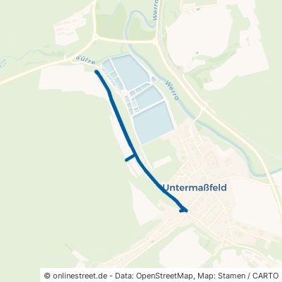 Henneberger Straße Untermaßfeld 