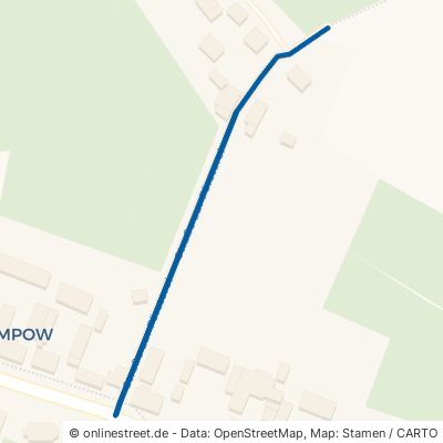 Straße Zur Försterei Wittstock (Dosse) Zempow 