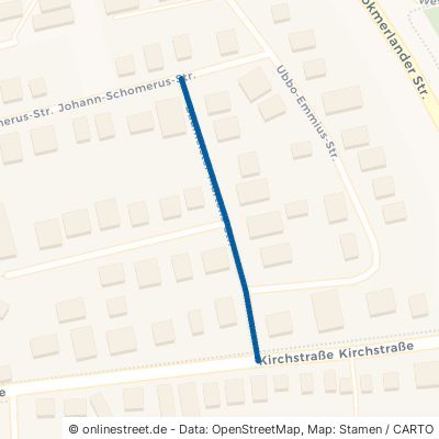Baumeister-Martens-Straße Marienhafe Tjüche 