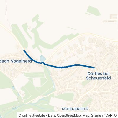 Weidacher Straße Coburg Scheuerfeld 