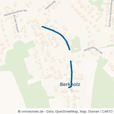 Kirchstraße Berkholz-Meyenburg Schönow 
