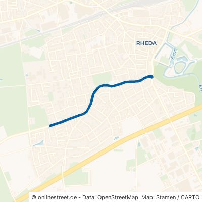 Oelder Straße Rheda-Wiedenbrück Rheda 