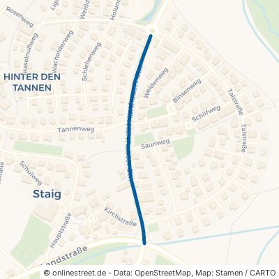 Harthauser Straße Staig Harthausen 