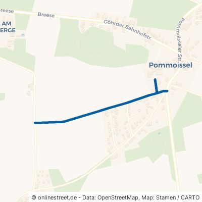 Grüner Weg Nahrendorf Pommoißel 