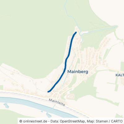 Hennebergstraße Schonungen Mainberg 