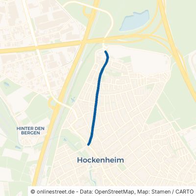 Schwetzinger Straße Hockenheim 