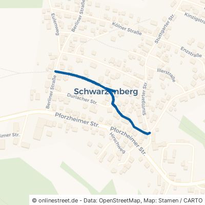 Karlsruher Straße Schömberg Schwarzenberg 