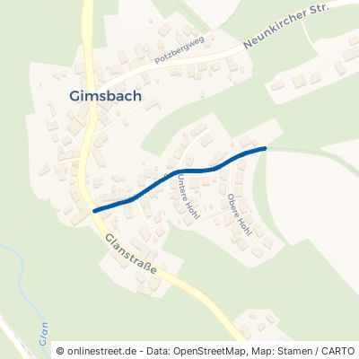 Römerstr. Matzenbach Gimsbach 