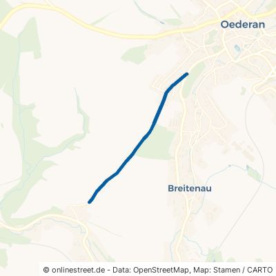 Eselsweg Oederan Breitenau 