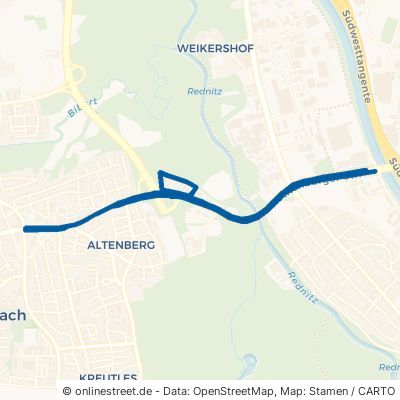 Rothenburger Straße Oberasbach Altenberg 