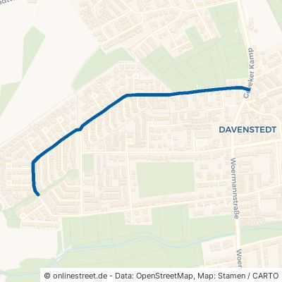 Droehnenstraße Hannover Davenstedt Ahlem-Badenstedt-Davenstedt