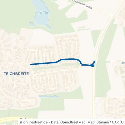 Rolf-Nolting-Straße Wolfsburg Teichbreite 